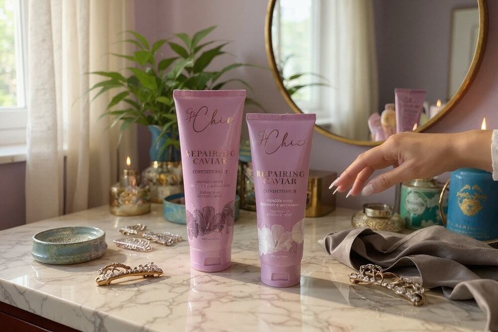 Le Chic Repairing Caviar Shampoo & Conditioner Set